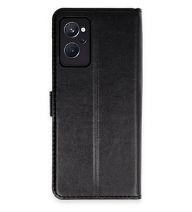 Newface Realme 9i 4G Trend S Plus Kapaklı Kılıf - Siyah