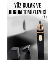Seyahat Tipi Mini Taşınabilir Siyah Burun Kulak Yanak Kıl ve Tüy Temizleme Makinesi