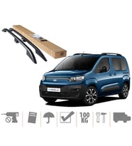 Fiat Doblo 3 Üst Port Bagaj Tavan Çıtası 2023 Sonrası Siyah
