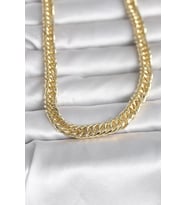 CM 14K Gold Renk Kalın Zincir Model 60 cm Kadın Kolye - TJ-BKO10998