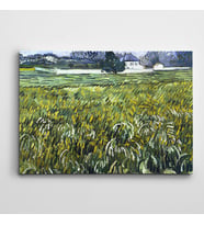 Vincent Van Gogh House At Auvers Kanvas Tablo