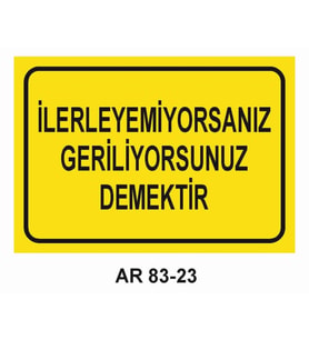 İŞ GÜVENLİĞİ UYARI LEVHASI 1 ADET PVC 21 X 29CM