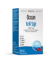 Ocean Krill Oil Balık Yağı İçeren Takviye Edici Gıda 30 Kapsül