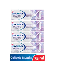 İpana 3d Whıte Luxe Perfection Gelişmiş Beyazlık Diş Macunu 75 Ml X 4 Adet