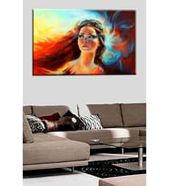 Talya Dekoratif Kanvas Duvar Tablosu. Temalar: Soyut Klasik Rönesans Vintage Retro Klimt Van Gogh Paris New York Atatürk salon ofis ve kuaför için panolar 50x35 no-6275