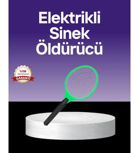 Çocuk ve Evcil Hayvan Dostu Elektrikli Sinek Raketi Güvenli Kullanım