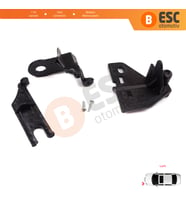 Renault Clio MK4 BH KH Estate HB Van 2012-2020 260603442R İçin Sol Ön Far Ayak Tamir Seti