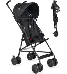 Maxi Taxi Lite Pratik Baston Bebek Arabası (Siyah)