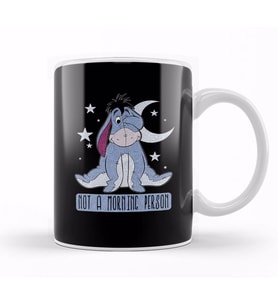 Disney Winnie The Pooh Eeyore Not A Morning Person Kupa Bardak Porselen