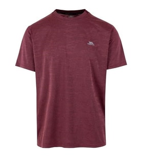 Trespass Tiber Erkek Outdoor Tişört Bordo