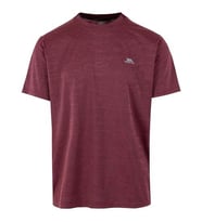 Trespass Tiber Erkek Outdoor Tişört Bordo