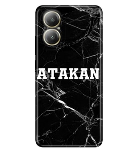 Realme Note 40 50 60 4G C21y C25Y C21 C15 Kılıf İsim Yazılı Kişiye Özel - Model-12 (Çok Renkli)