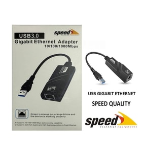 SPEED SP-UE050 USB3.0 GIGABIT ETHERNET DÖNÜŞTÜRÜCÜ