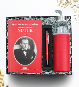 Nutuk & Kalem & Matara Atatürk Temalı Hediye Seti