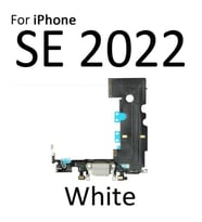 Tkgz İPhone SE 2020 FULL Şarj Soketi (BEYAZ)
