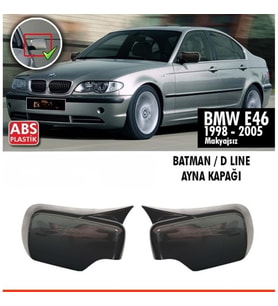 Yeni Onkar Ayna Kapağı Yarasa Bmw E46 1998-2005