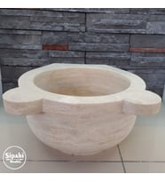 Sipahi Marble Traverten Düz Kurna