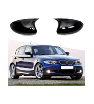 Bmw E87 Batman Yarasa Ayna Kapağı Parlak Siyah 2004-2009