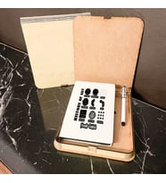 History Of Art Ahşap Kutulu Defter Kalem Set