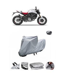 Ducati Monster 937 Plus  Su Geçirmez Motosiklet Brandası ARKA ÇANTA UYUMLU