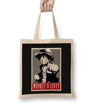 One Piece Monkey D Luffy 03 Bez Çanta Uzun Saplı