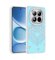 Redmi Note 15 Pro 4G Kılıf Damla Taşlı Rivas Sert PC Kılıf