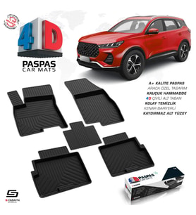 Chery Tiggo 7 Pro 4D Havuzlu Paspas 2022-2025 A+Kalite