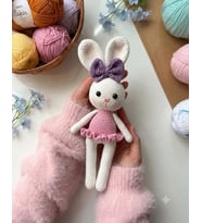 Yenidoğan Hediyesİ oyun Arkadaşı Amigurumi Uyku Arkadaşı Tavşan (EL ÖRGÜSÜDÜR)