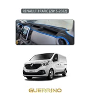 RENAULT TRAFIC (2015-2022)TORPİDO KORUMA HALISI GRİ KENAR