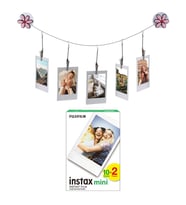 Instax Tüm Mini Makineler ile Uyumlu 20'li Film ve 5'li Resim Askısı
