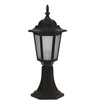AVONNI BSU-68061-BSY-KOP Siyah Boyalı Dış Mekan Aydınlatma E27 Aluminyum Cam 20cm