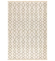 Sarı Renkli Kaymaz Tabanlı Leke Tutmaz Kilim