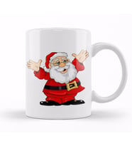 Yılbaşı Yeni Yıl Konseptli Noel Ayıcıklar Kupa Bardak Porselen