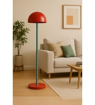Slimdome RedBlue Metal Lambader Oturma Odası & Yatak Odası & Salon Lambader
