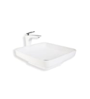 LENA TEZGAHÜSTÜ LAVABO E-4416 (Beyaz)