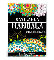 Sayılarla Mandala Boyama Kitabı