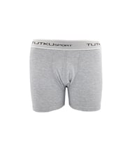 Tutku Erkek Elastan Spor Boxer -0400 (Gri)