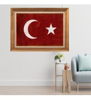 Altın Paspartulu Çerçeveli Tablo N807 (Gold)