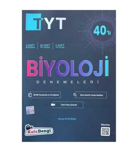 Kafa Dengi Yayınları Tyt Biyoloji 40Lı Branş Denemesi 