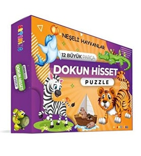Neşeli Hayvanlar - Dokun Ve Hisset Puzzle