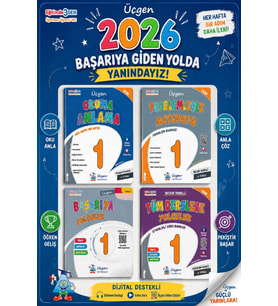 1. Sınıf Üçgen 4lü Kitap Seti