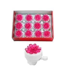 ZİL DEMİR PEMBE KRİSTAL DESEN - BİSİKLET / EBİKE