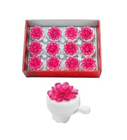 ZİL DEMİR PEMBE KRİSTAL DESEN - BİSİKLET / EBİKE