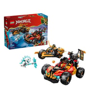 LEGO NINJAGO Kai ve Cole’un Birleşen Araçları 71864
