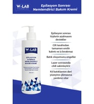 W-Lab Kozmetik Epilasyon Sonrası Nemlendirici Bakım Kremi 200 ML