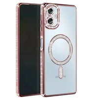Galaxy A07 4G Joke Simli Magneticsafe Kılıf - Pembe