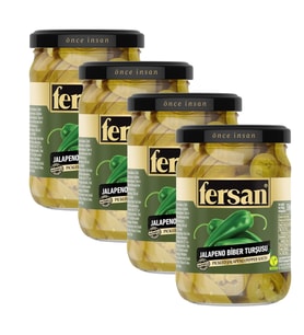 Fersan Jalapeno Biber Turşusu 370 cc x 4 Adet