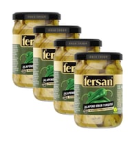 Fersan Jalapeno Biber Turşusu 370 cc x 4 Adet