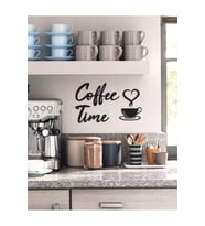 LEYLASER 3mm Ahşap MDF Coffee Time Yazısı 27*44