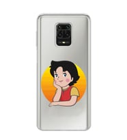 Redmi Note 9 Pro / 9s Uyumlu Heidi Tasarımlı Şeffaf Telefon Kılıfı
